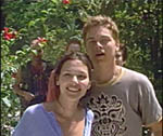 Francoise (Virginie Ledoyen) és Richard (Leonardo Di Caprio)